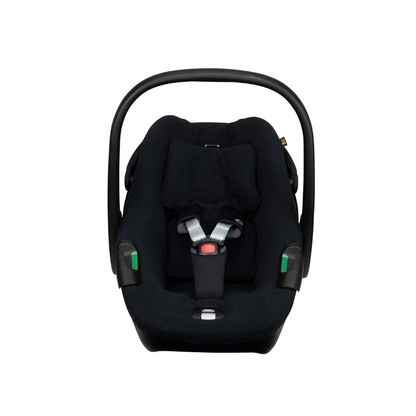 Ukje Housse de siège-auto pour Maxi-Cosi Pebble 360 Pro (2) Groupe 0 en tissu gaufré noir