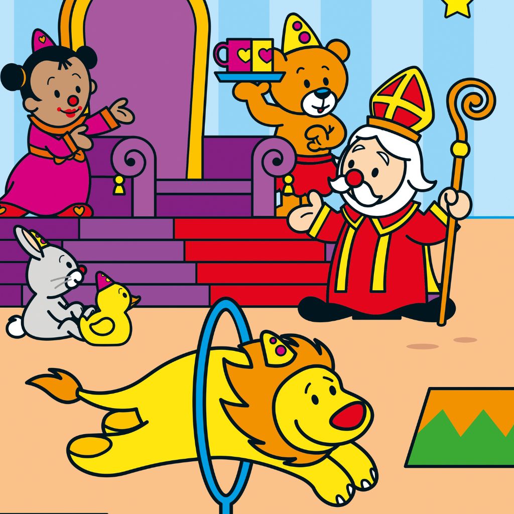 Bumba Kartonboek met flapjes - Sinterklaas is foetsie!