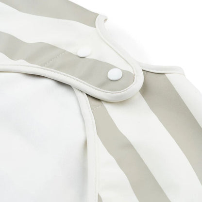 Done by Deer Slabbetje met mouwen Stripes Sand
