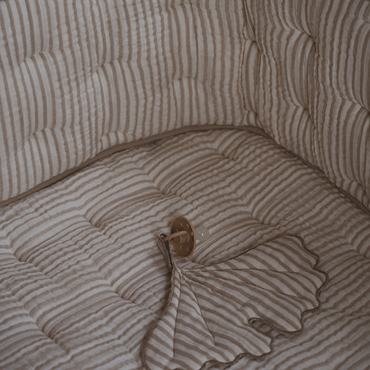 Quax Parklegger Natural Stripes beige