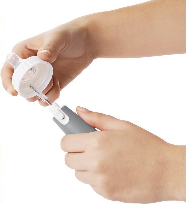 OXO Tot Goupillon avec support gris