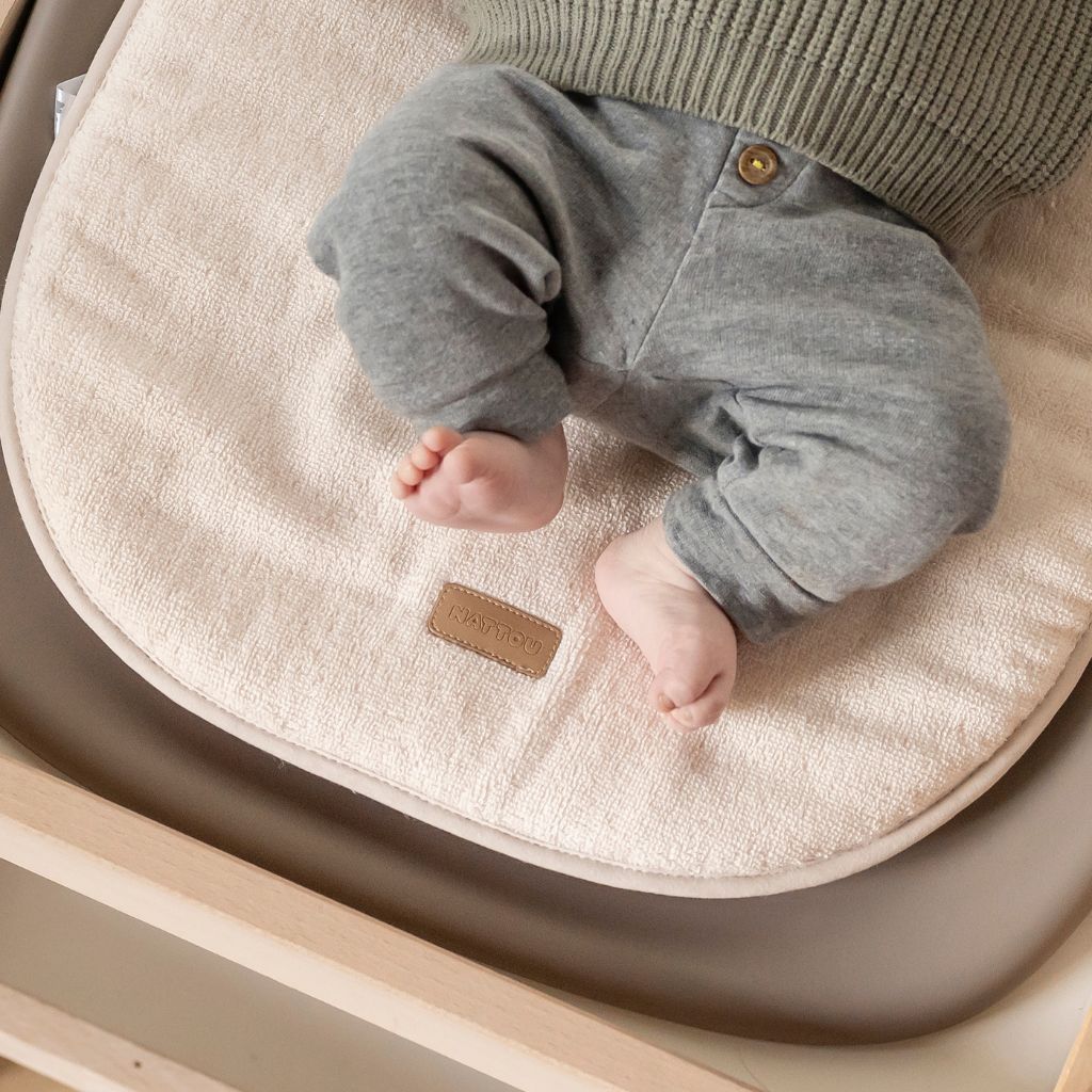 Nattou Inlegkussen Softy badstof beige