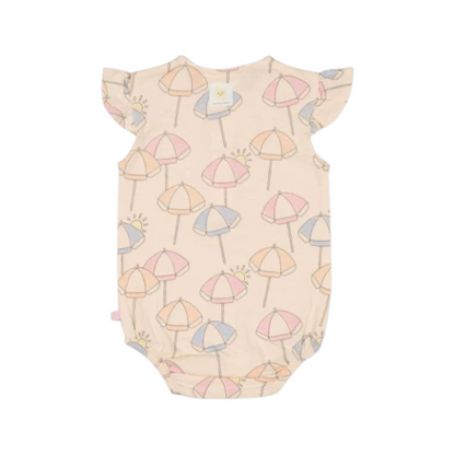 Feetje Romper AOP Sunshine m 86 Peach Meisjes