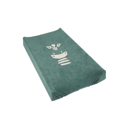 Dreambee Housse pour matelas à langer Flo vert
