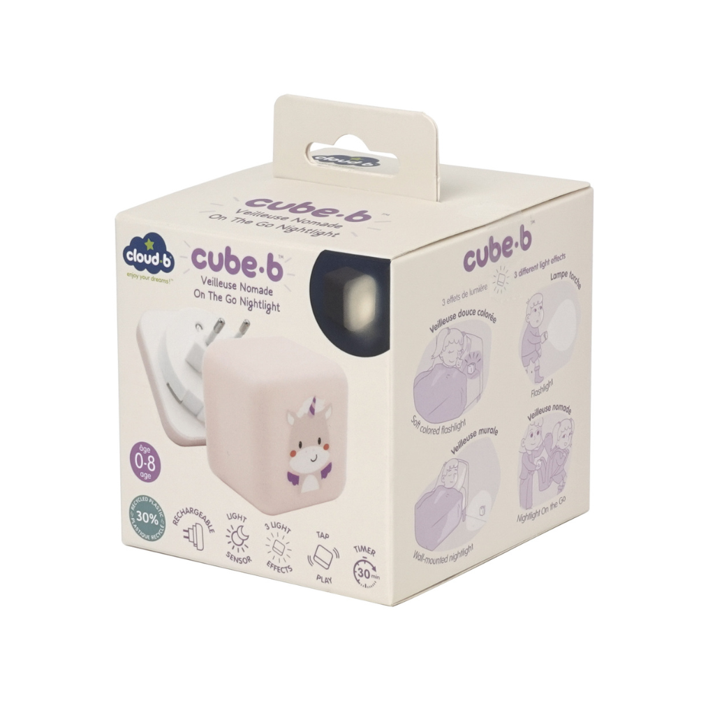 Cloud-B Nachtlampje Cube B Lily the Unicorn