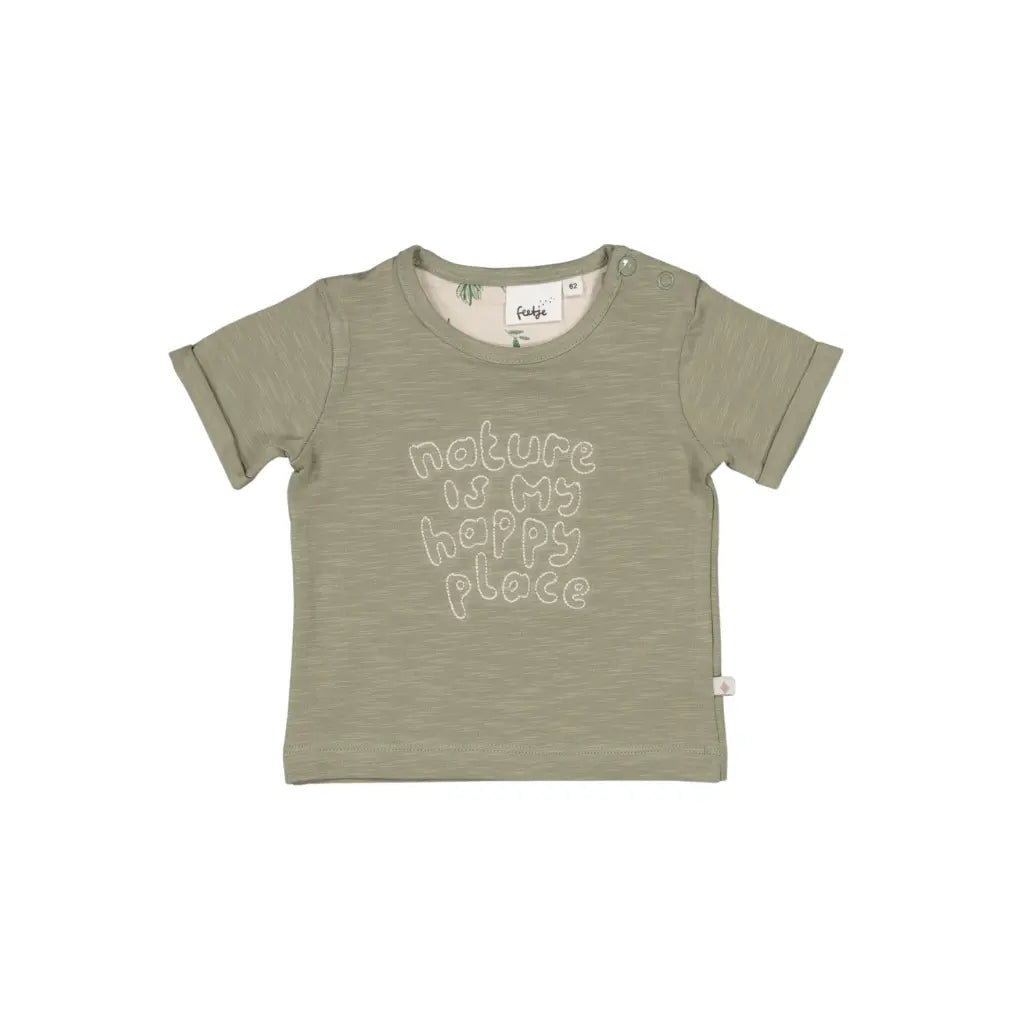 Feetje T-shirt - The Chill Club m 68 Green Jongens