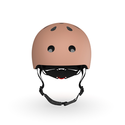 Scoot and Ride Casque de vélo pour enfant Mocha S