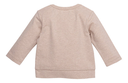 B*E*S*S T-shirt met lange mouwen Tiny Human* Melange Sand