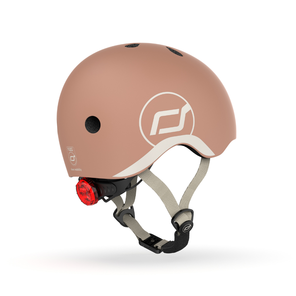 Scoot and Ride Kinderfietshelm Mocha XS