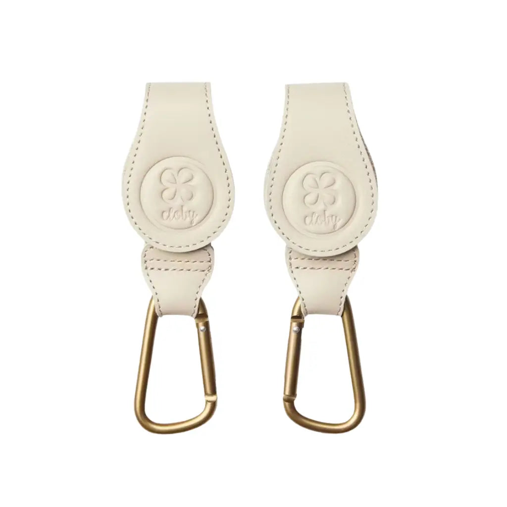 Cloby Stroller Hooks Beige