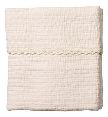 Koeka Deken voor wieg of park Elba Lace Milky
