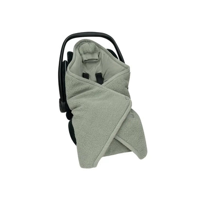 Bemini Couverture enveloppante Biside Teddy Kaki