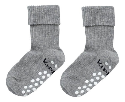 KipKep Blijf-Sokken Antislip Grey 12 tot 18 maanden