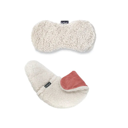 KipKep Warmtekussen set Mama Lexie & Mini Woller Teddy Dusty Clay