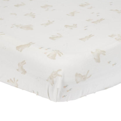Little Dutch Hoeslaken voor bed Baby Bunny ecru