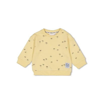 Feetje Sweater AOP Pool Time m 68 Lemon Jongens