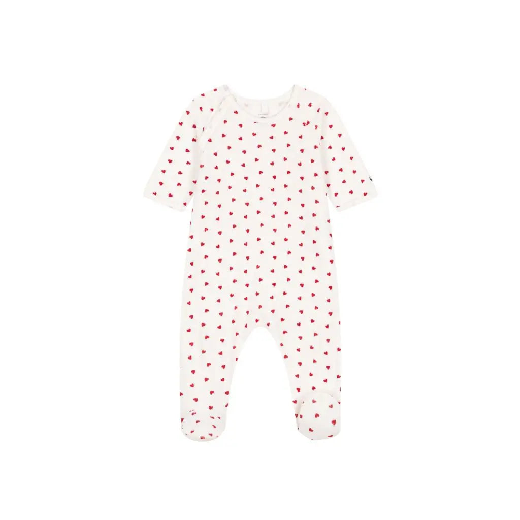 Petit Bateau Pyjama Hartjesmotief