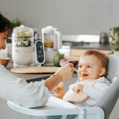 Babymoov Stoomkoker-Mixer Nutribaby Mineral Beige