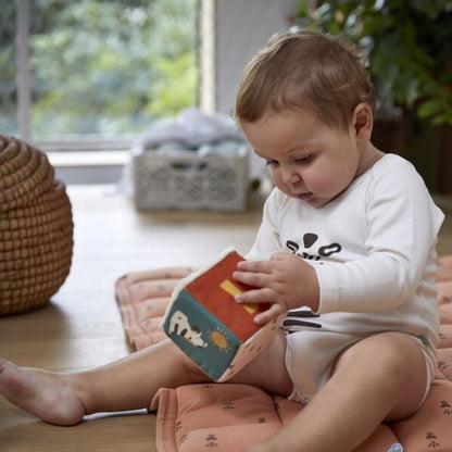 Dreambee Tapis pour parc Flo terracotta