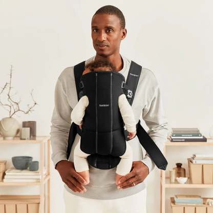 BabyBjörn Porte-bébé combiné Harmony 3D-mesh noir