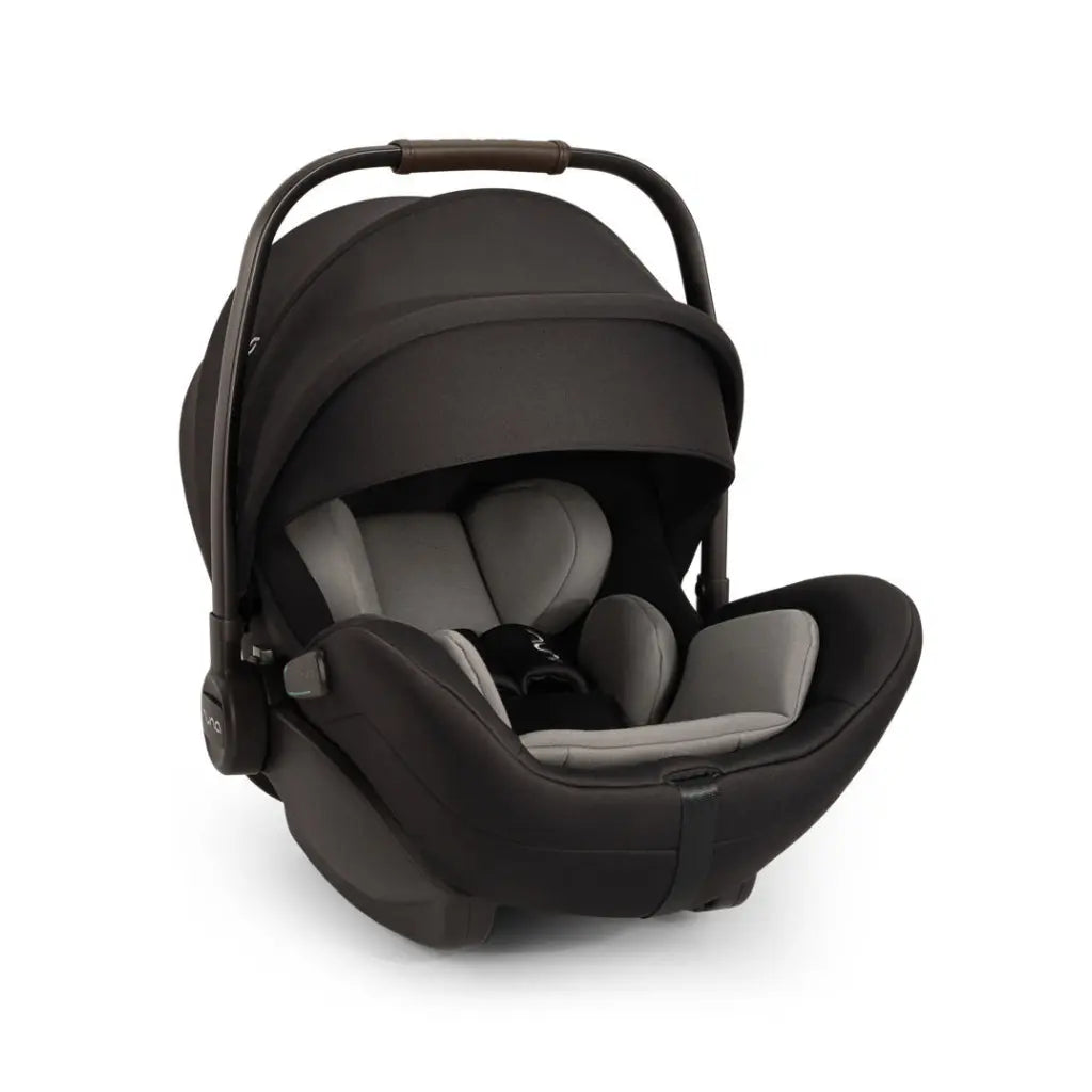 Nuna Draagbare autostoel ARRA™ Flex Groep 0+ Caviar leer Chocolate