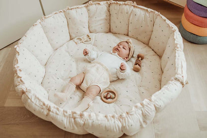 Play&Go Babymat Cocoon Bloom Moon Beige