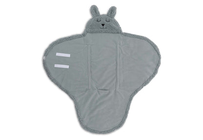 Jollein Couverture enveloppante Bunny Boucle Sea Green