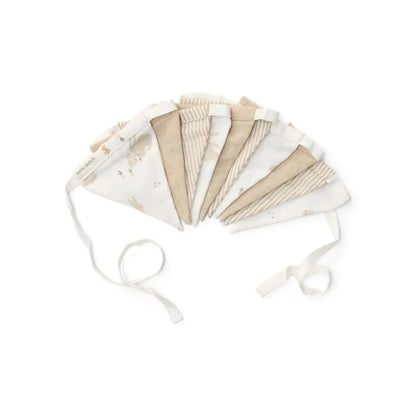 Little Dutch Slinger met vlaggetjes Newborn Naturals Baby Bunny