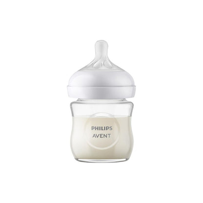 Philips AVENT Biberon en verre Natural Response transparent 120 ml - 3 pièces