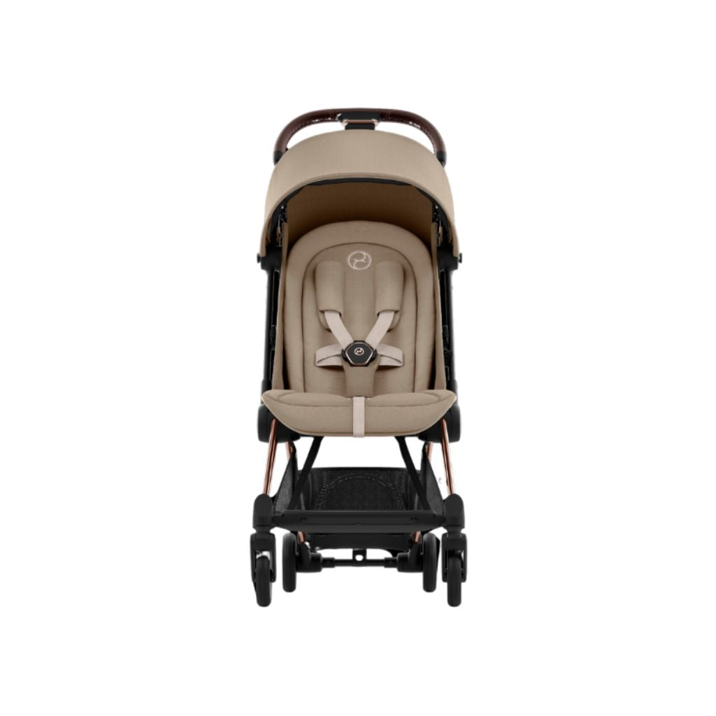 Cybex INFO:Buggy Coya Cozy Beige Rosegold frame
