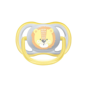 Philips AVENT Fopspeen + 0 maanden Ultra Air olifant/leeuw boy - 2 stuks