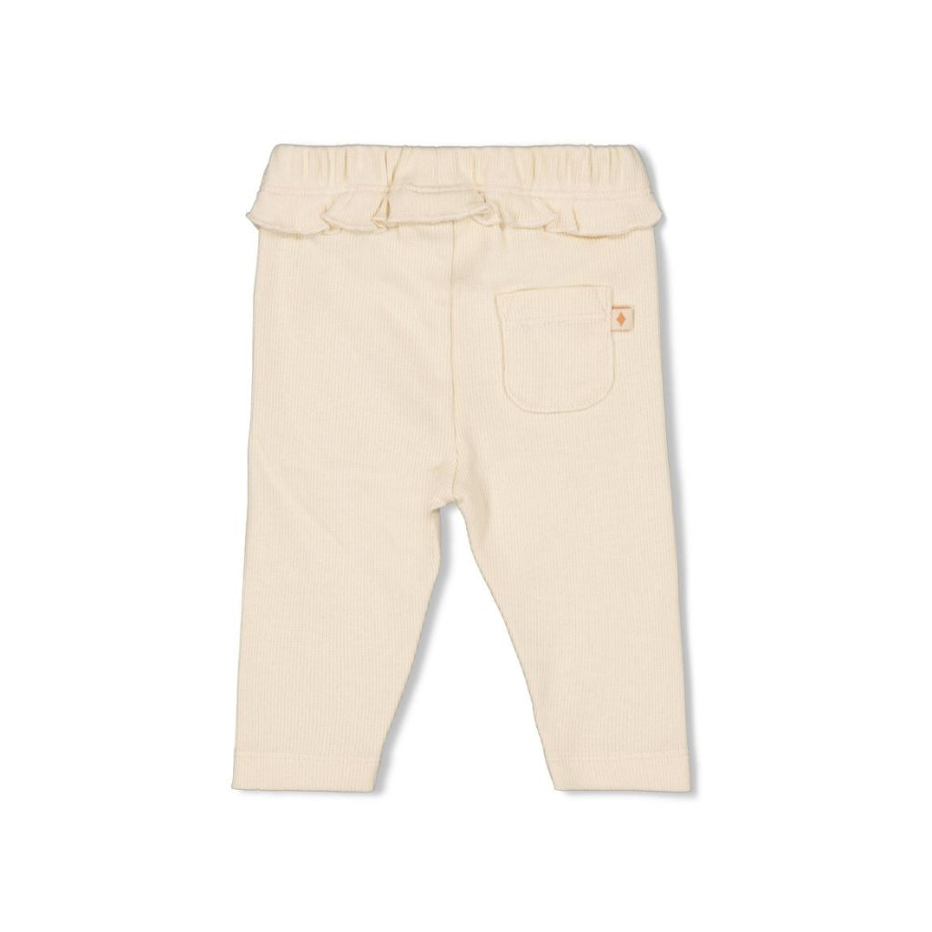 Feetje Legging rib Dancing In The Moonlight Offwhite