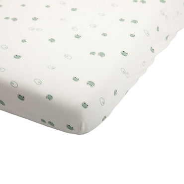 Dreambee Drap-housse pour berceau Oscar Grenouilles 50 x 90 cm - 2 pièces