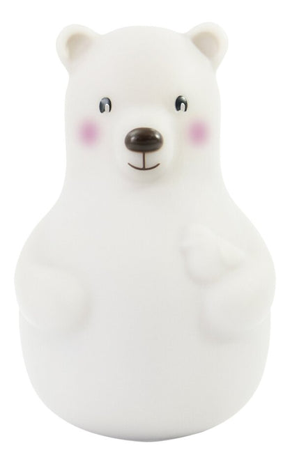 Pabobo Veilleuse Lumicolor Bear Chameleon  blanc
