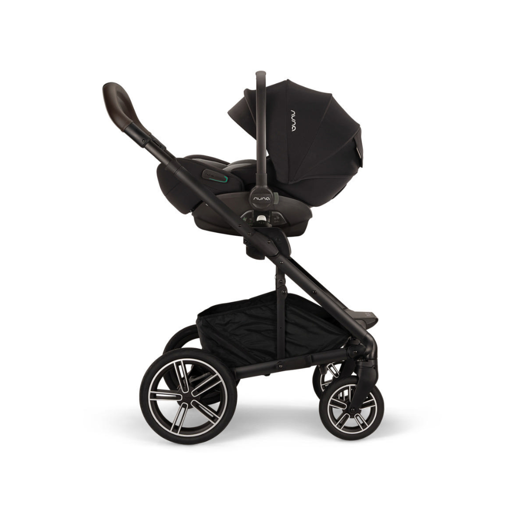 Nuna Draagbare autostoel ARRA™ Flex Groep 0+ Caviar leer Chocolate