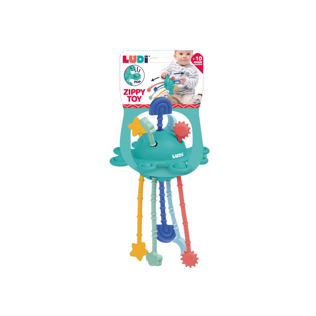 Ludi Activiteitspeeltje rammelaar Zippy Toy