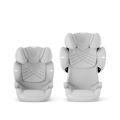 Cybex INFO autostoel GR2/3 Solution T i-Fix Plus - Light Grey