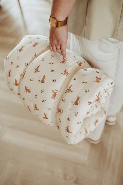 Play&Go Babymat Cocoon Bloom Rabbit Beige