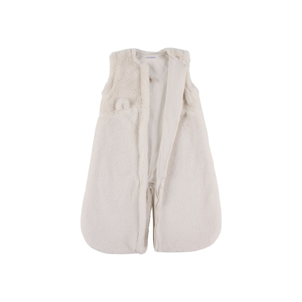 Noukie's Slaapzak fake fur beige 70 cm