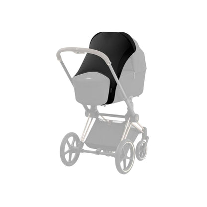 Cybex INFO:Zonnescherm zwart voor Platinum serie
