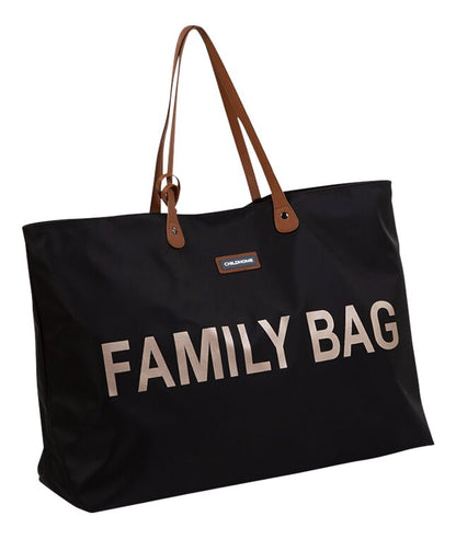 Childhome Sac à langer Family Bag noir/or