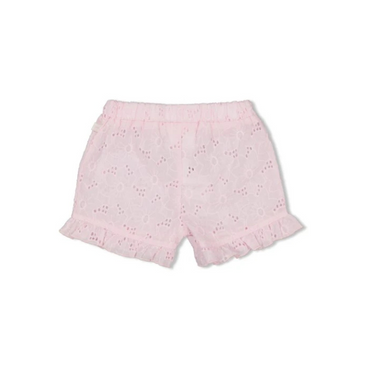 Feetje Top + short broderie Summer Woven m 68 Lilac Meisjes