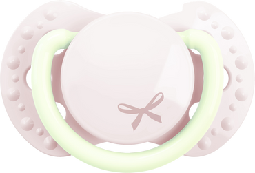 Difrax Sucette + 0 mois LOVI Dynamic Newborn Baby Shower Pink - 2 pièces