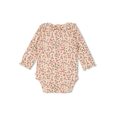 Feetje Romper rib AOP - Woodland Bloom Offwhite Meisje