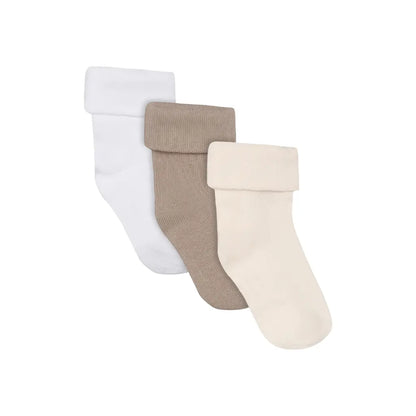 Noppies Chaussettes Oatmeal - 3 pièces