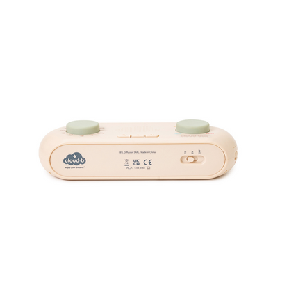 Cloud B nachtlampje, projector en verhalendoos CloudBox™ beige