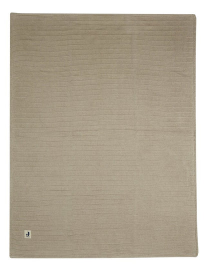 Jollein Couverture pour lit Pure Knit Velvet Nougat