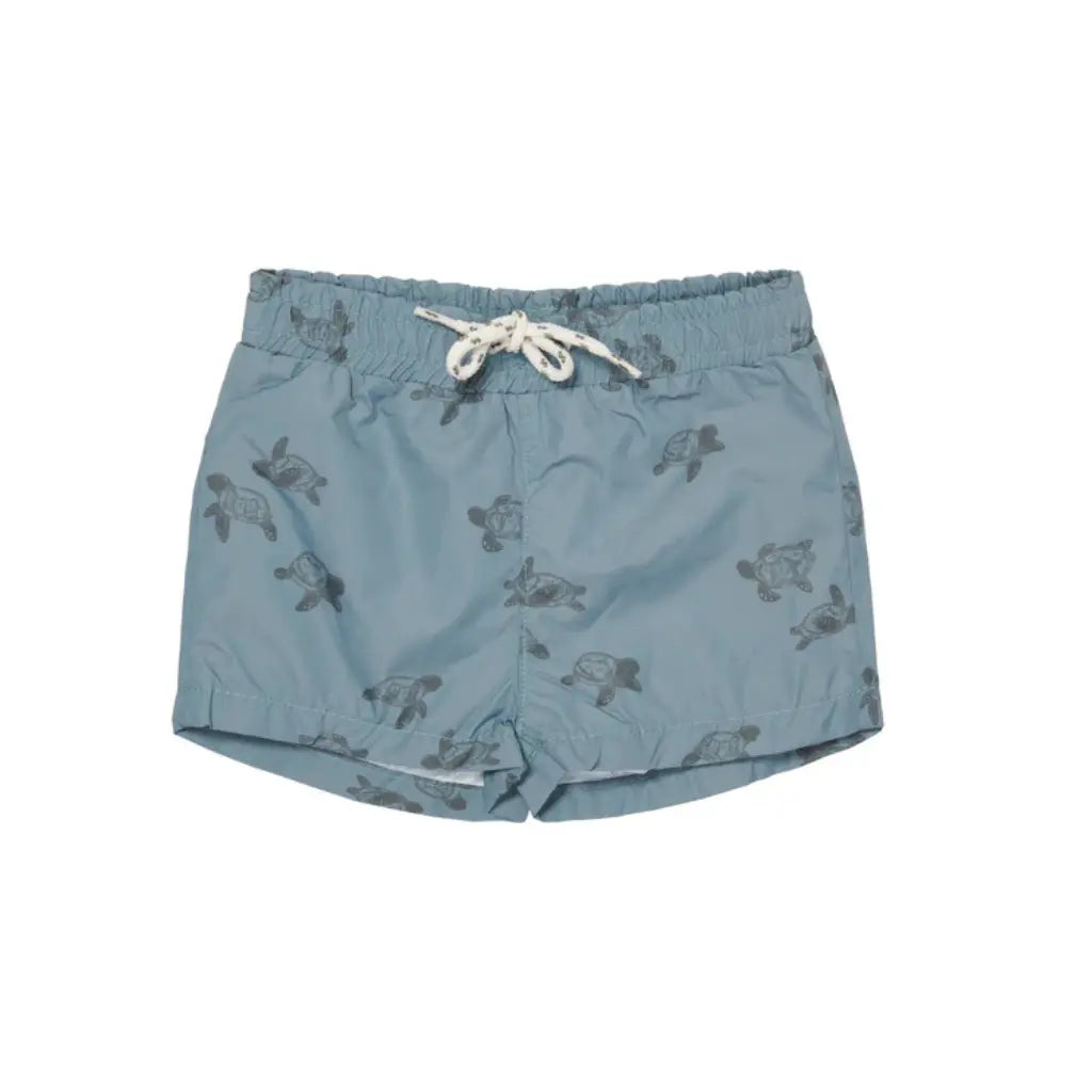 Little Dutch zwemshort Turtle Island olive,74/80,olijf,Boys