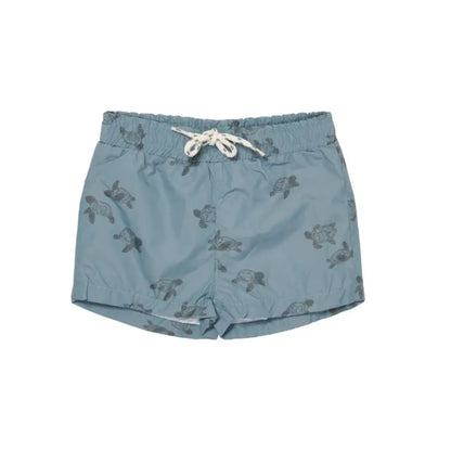Little Dutch zwemshort Turtle Island olive,74/80,olijf,Boys