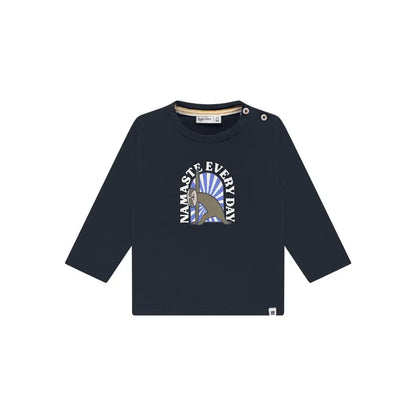 BabyFace T-shirt met lange mouwen nachtblauw